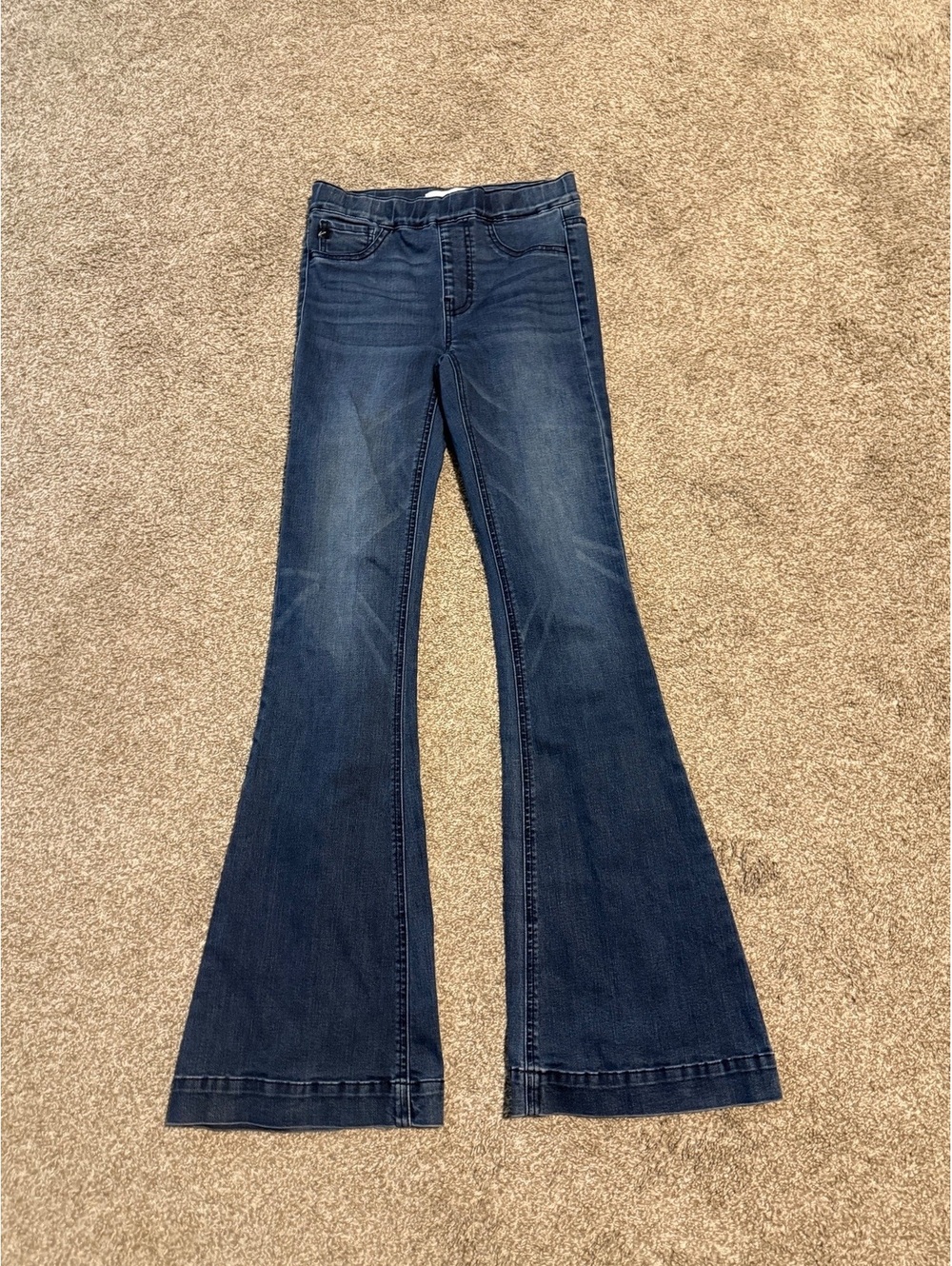 Kancan Pull On Flared Jeans Size 24 Waist